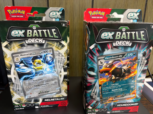 Pokemon - Melmetal or Houndoom ex Battle Deck