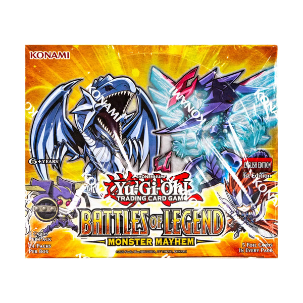 battles of legend: monster mayhem booster box Yu-Gi-Oh! Battles of Legend