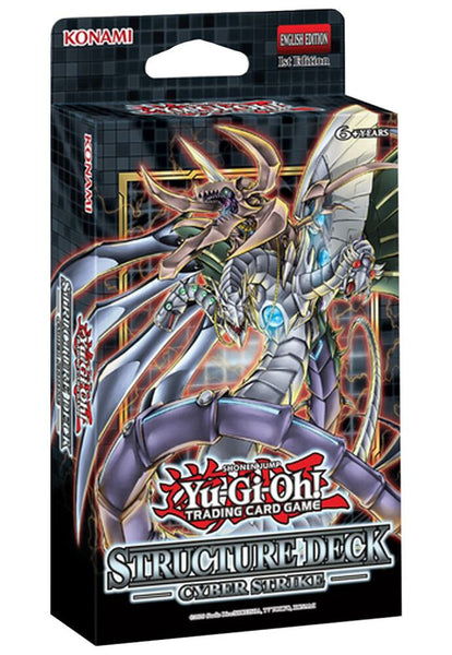 yugioh structure deck playmat Yu-Gi-Oh! Cyber Strike Structure Deck