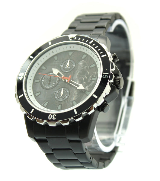 Black Panther Wakanda Forever Stainless Steel Men's or Women's Infinity War Movie Avengers Watch Marvel (AVG8031)