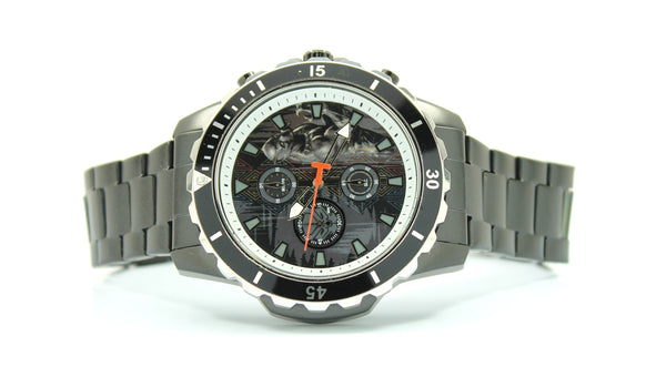 Black Panther Wakanda Forever Stainless Steel Men's or Women's Infinity War Movie Avengers Watch Marvel (AVG8031)
