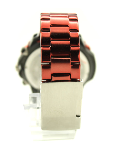 Pokemon Pikachu Men's or Women's Genuine Diver Style Chronograph Stainless Steel Watch Water Resistant Pokémon Nintendo (POK8013)