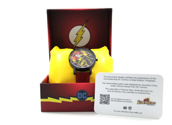The Flash The Fastest Man Alive Leather Water Resistant
