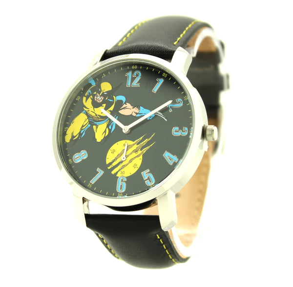 The Wolverine Logan Genuine Leather Men's or Women's Infinity War X-Men Movie Avengers Watch Marvel (MXM5001)