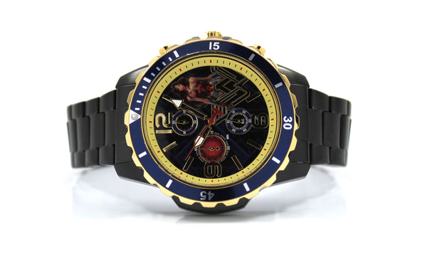 Wonder Woman WW84 Women's or Men's Genuine Diver Style Justice League Movie DC Comics Chronograph Stainless Steel Watch (WOM8008)