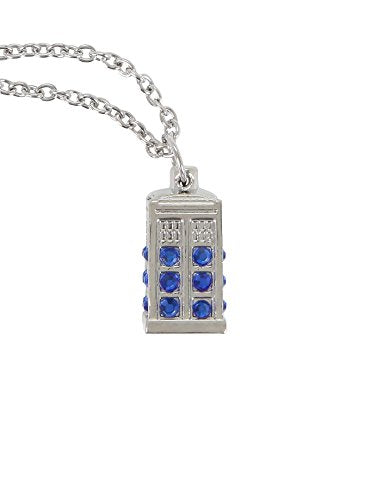 Doctor Who Tardis Bling Necklace (DWOTDBLPNK)