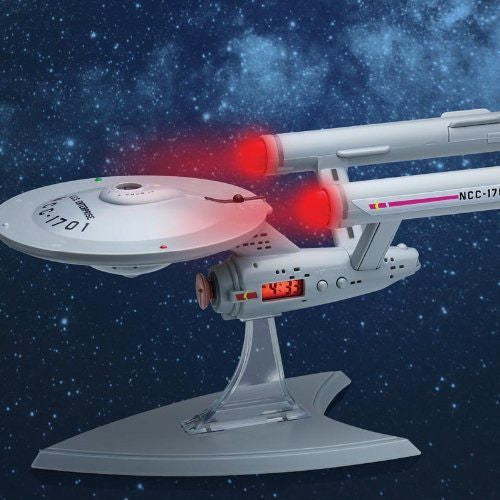 Star Trek USS Enterprise Projection Alarm Clock (ST36 Star Trek USS Enterprise Projection Alarm Clock (ST36