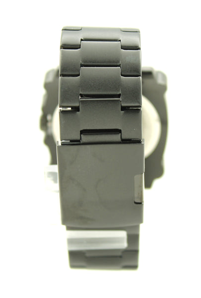 Black Panther Wakanda Forever Stainless Steel Men's Water Resistant Watch Day and Date Movement Watch Marvel Avengers (AVG8011)