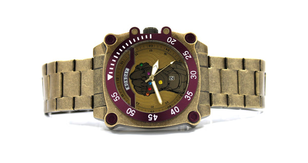 Thanos The Mad Titan Infinity Stone Men's or Women's Infinity War Movie Avengers Watch Marvel (CLM8002)