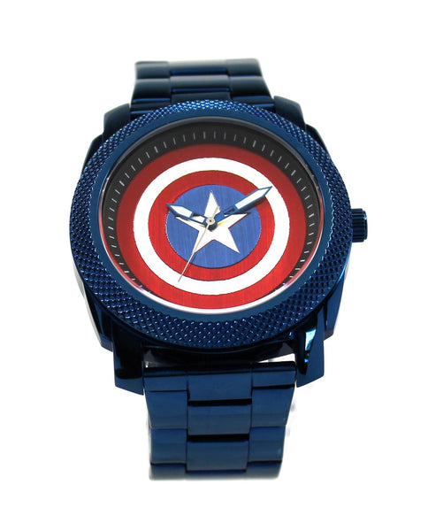 Captain America Stainless Steel Watch (CTA8000) - SuperheroWatches.com