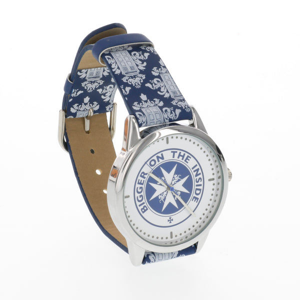 Doctor Who Wrist Watch - Collectors Bigger On The Inside Tardis (DR300)
