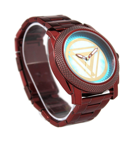 Iron Man Stainless Steel Men's Arc Reactor Watch (IRM8001