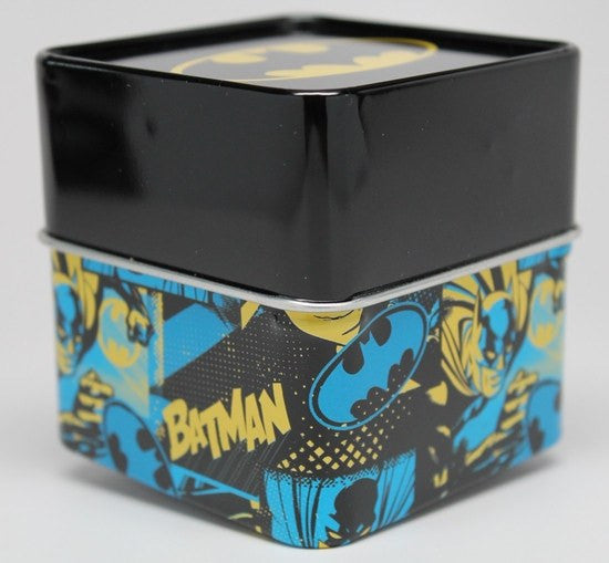 Batman Logo Watch with Black Metal Bracelet Band (BAT8025) - SuperheroWatches.com