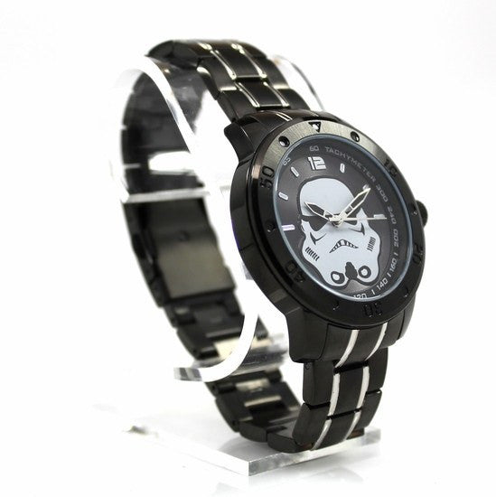 Stormtrooper Stainless Steel Mens Star Wars Watch with Black Two