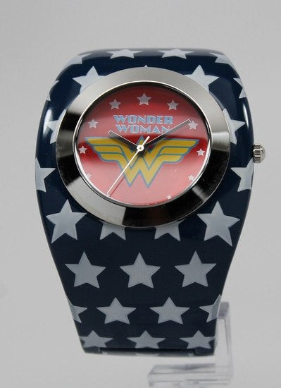 Wonder Woman Bangle Watch (WOW 8003) - SuperheroWatches.com