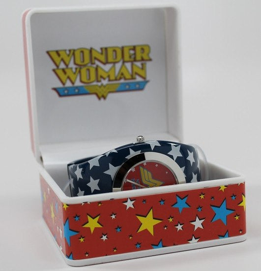Wonder Woman Bangle Watch (WOW 8003) - SuperheroWatches.com