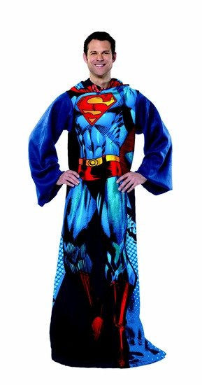Superman World Hero Costume Comfy Throw SuperheroWatches