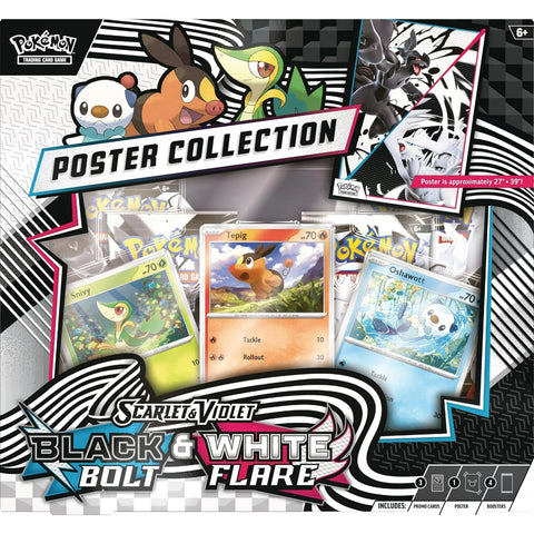 Pokemon: Scarlet & Violet - Black Bolt & White Flare - Poster Collection