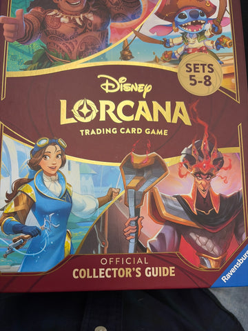Disney Lorcana Official Collector’s Guide – Sets 5–8 Hardcover