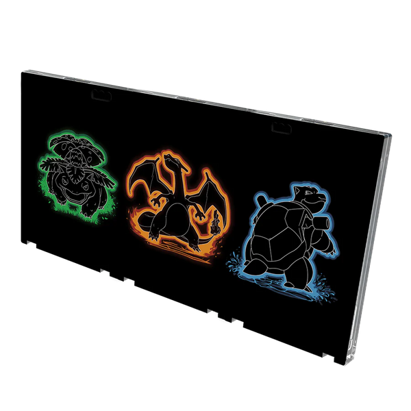 Ultra PRO Pokémon ONE-TOUCH EDGE Neon Kanto 3-Card Magnetic Holder