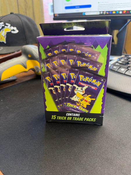 Pokmon Trick Or Trade Booster Pack Set - 15 Packs 2025 Pokmon Trick Or Trade Booster Pack Set - 15 Packs 2025