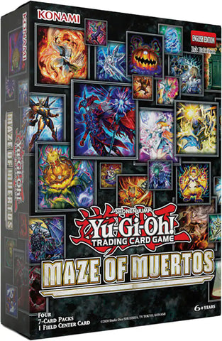 Yu-Gi-Oh! Trading Card Game: Maze of Muertos 4 Pack with Field Center Card