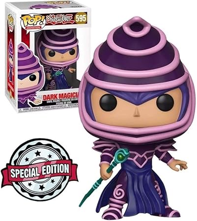 Funko Pop! Animation: Yu‑Gi‑Oh! Dark Magician #595 – Vinyl Figure Collectible