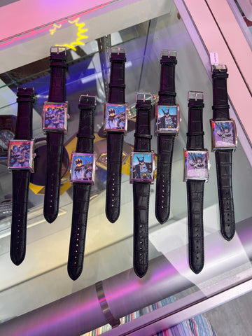 Batman Rectangular Genuine Leather Watch (version selected at random)