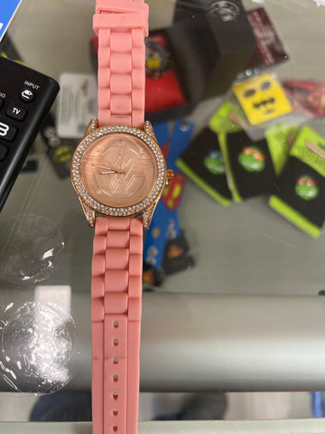 Wonder Woman Pink Watch (WOW9057)