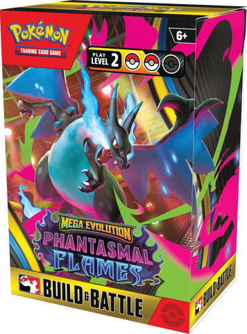 Pokémon TCG: Phantasmal Flames Prerelease Kit – Build & Battle Box