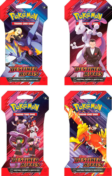 Pokémon - Trading Card Game: Scarlet & Violet Destined Rivals Sleeved Booster - Styles May Vary