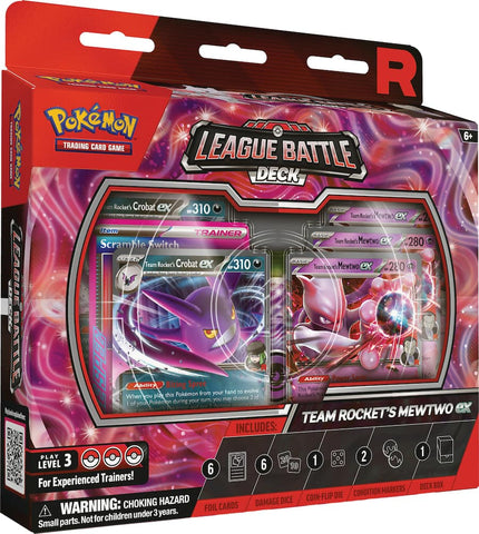 Pokémon - Trading Card Game: Team Rocket’s Mewtwo ex League Battle Deck