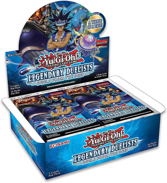 Yu-Gi-Oh! TCG: Legendary Duelists Duels from the Deep - Booster Box SuperheroWatches.com Yu-Gi-Oh! TCG: Legendary Duelists Duels from the Deep - Booster Box SuperheroWatches.com