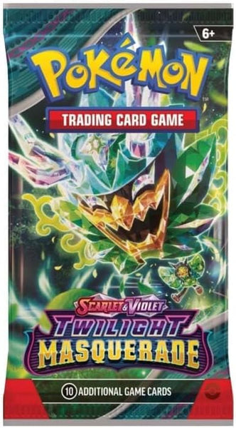Pokémon TCG: Scarlet & Violet – Twilight Masquerade Booster Pack (Factory Sealed)