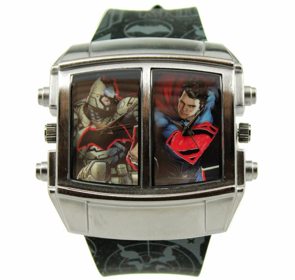 Batman V Superman "Battle Mode" Exclusive Mens Watch (BVS9063) - SuperheroWatches.com