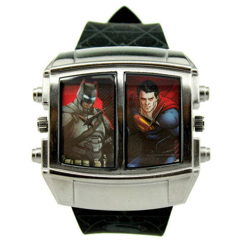 Batman V Superman "Friend of Foe" Exclusive Mens Watch (BVS9064) - SuperheroWatches.com