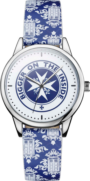 Doctor Who Wrist Watch - Collectors Bigger On The Inside Tardis (DR300)