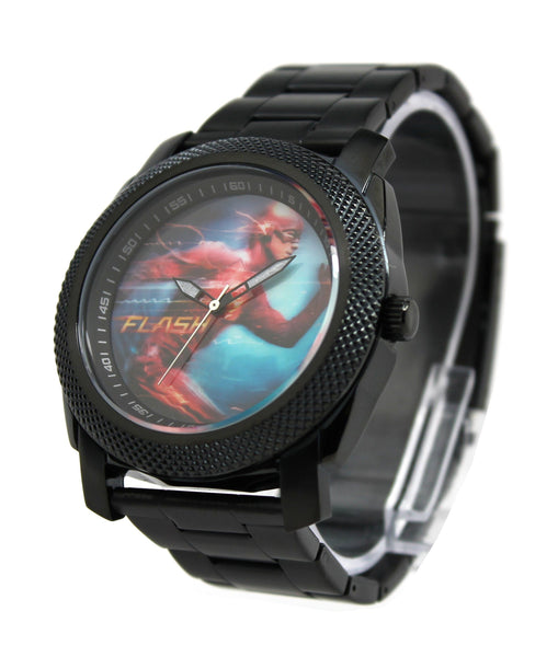 The Flash Grant Gustin Stainless Steel Black Watch (FLT8004 ...