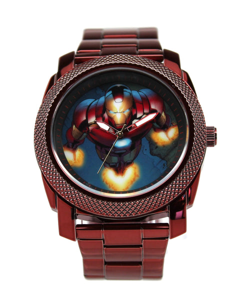 Iron Man Stainless Steel Mens Watch (IRM8002) - SuperheroWatches.com