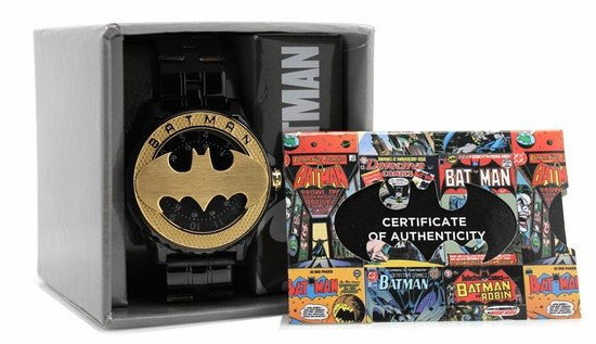 Batman 75th Year Limited Edition Rotator Mens Gold-toned