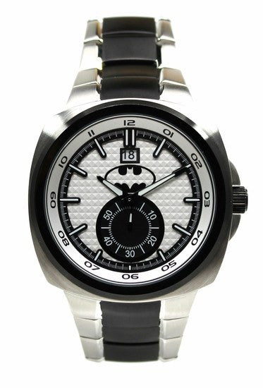 Batman 75th Year Limited Edition Silver-Toned Mens Watch (BAT8057) - SuperheroWatches.com