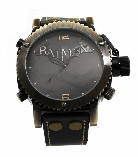 Batman Arkham City Oversized Strap Watch (Ark5010) - SuperheroWatches.com