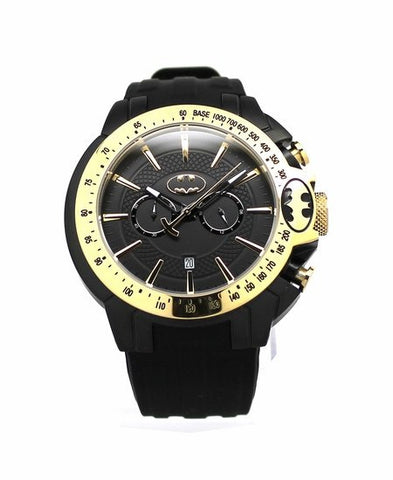 Batman "Justice" Gold Mens Sport Watch (BAT8086) - SuperheroWatches.com