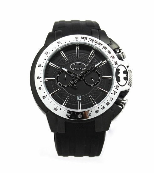 Batman "Justice" Silver Mens Sport Watch (BAT8085) - SuperheroWatches.com