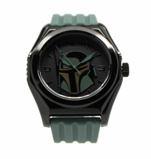 Boba Fett Mandalorian Stainless Steel Limited Edition Star Wars Watch (BOB1208)  Comic Con San Diego Exclusive - SuperheroWatches.com