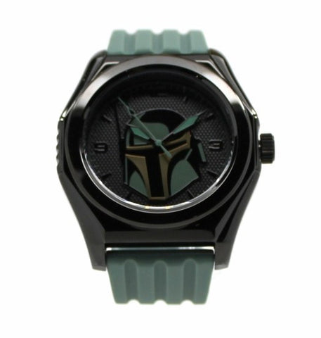 Boba Fett Mandalorian Stainless Steel Limited Edition Star Wars Watch (BOB1208)  Comic Con San Diego Exclusive - SuperheroWatches.com