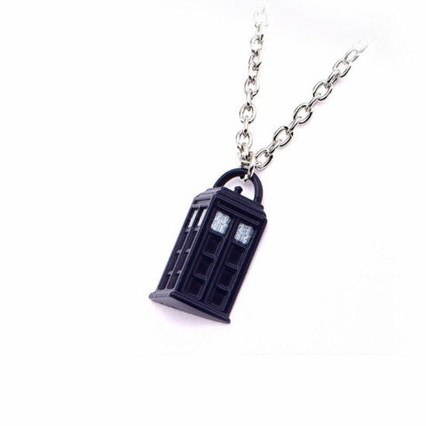 Doctor Who TARDIS Pendant (DWHOTDPNK02) - SuperheroWatches.com