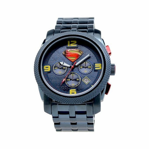 Man of Steel "Blue" Limited Edition Collection Chronograph Watch (MOS8023) - SuperheroWatches.com