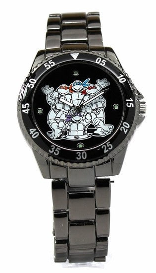 Teenage Mutant Ninja Turtles Boys Black Strap Watch Tmr4106jc