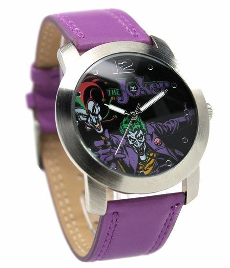 The Joker Classic Character Watch (JKR 5001) - SuperheroWatches.com